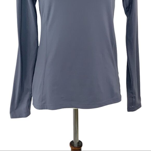 AVALANCHE Polygiene long sleeve tee shirt under layer top gray size S - Picture 5 of 9